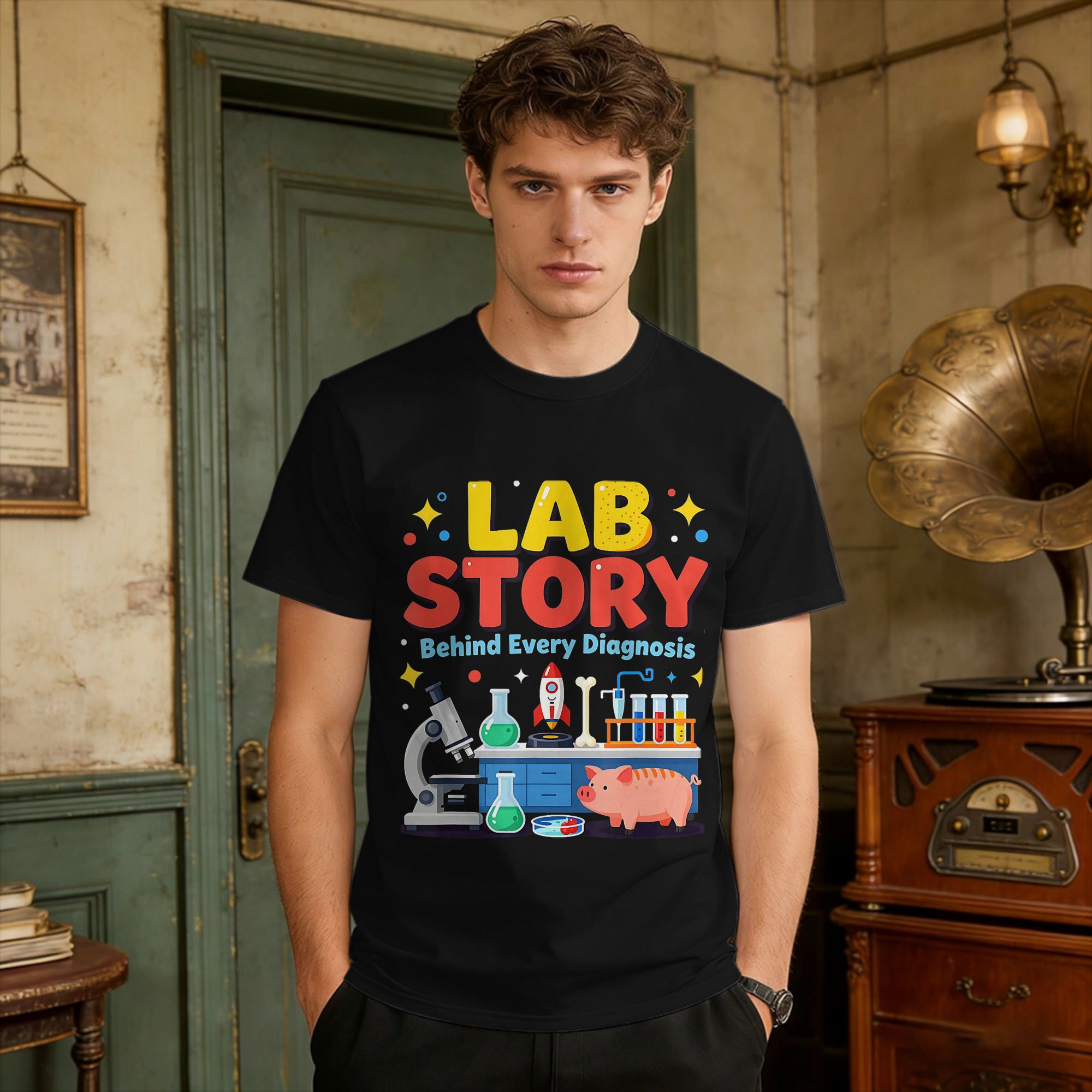Medical Lab Week - Mannen Medisch Laboratorium Technicus Team Lab