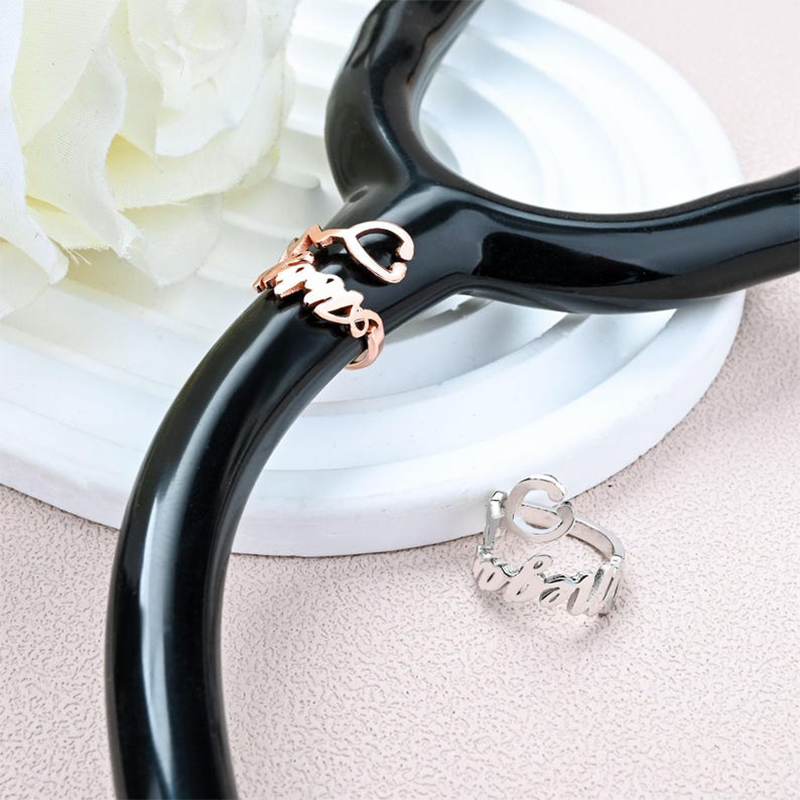 Medical Laboratory Science - Gepersonaliseerde Stethoscoop Naamplaatje Stethoscoop Charms RVS